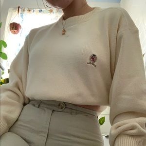 Tommy Hilfiger cream sweater